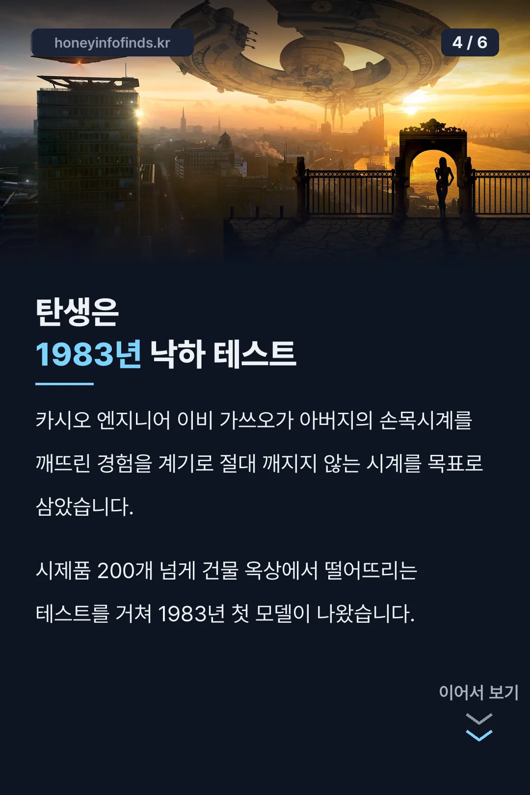 1983년 탄생 비화